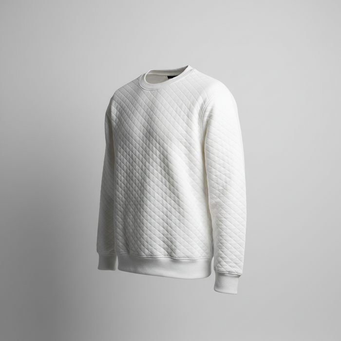 Takweel Diamond Quilt Luxury Sweatshirt